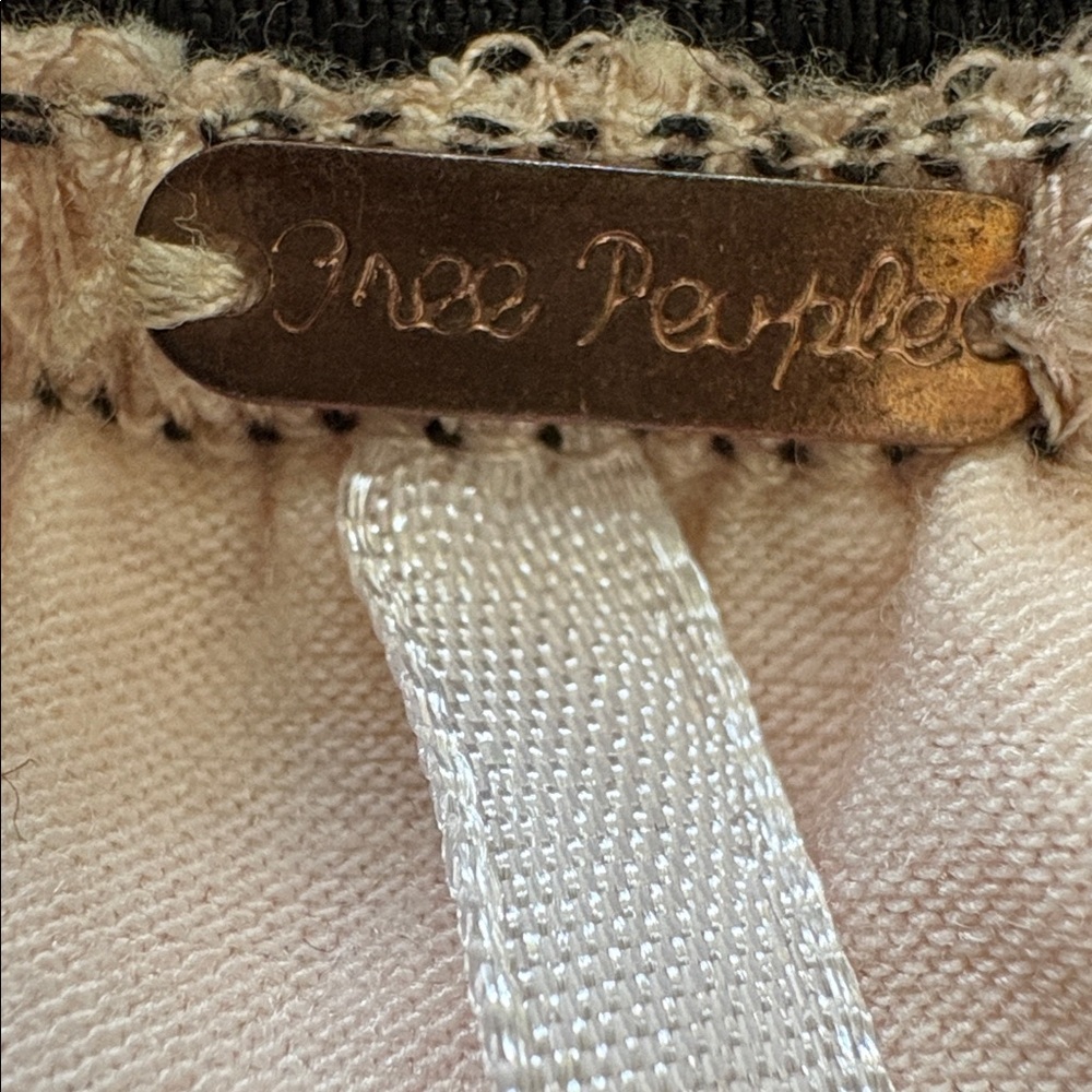 Free People Blush Lace Pencil Skirt Size XS - Picture 7 of 9